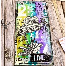 Aall & Create A5 Stamp #391 - Orchid Cluster