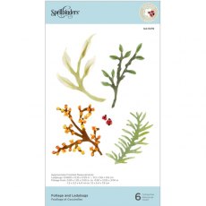 Spellbinders Foliage and Ladybugs Etched Dies by Susan Tierney-Cockburn S4-1079