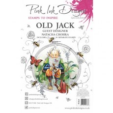 Pink Ink Designs Old Jack A5 Clear Stamp