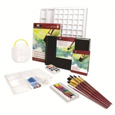 Royal & Langnickel Studio Complete 55 Piece Watercolour Art Set