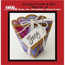 Crealies Create A Box Mini Dies No. 16, Bag Box Mini CCABM16