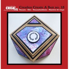 Crealies Create A Box Dies No. 15, Gembox CCAB15