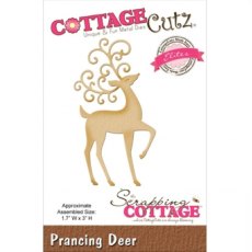 Cottage Cutz Christmas Prancing Deer Cutting Die