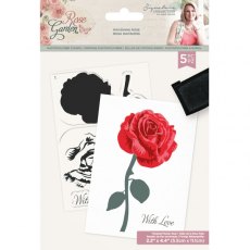 Sara Davies Rose Garden - A6 Photopolymer Stamp - Ravishing Rose