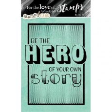 Hunkydory For the Love of Stamps - Be the Hero A6 Stamp Set