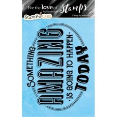 Hunkydory For the Love of Stamps - Today is Amazing A6 Stamp Set