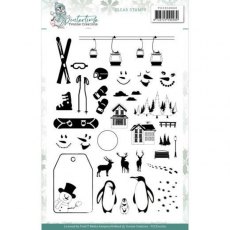 Yvonne Creations - Winter Time Clear Stamp
