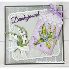 Marianne Design Craftables Cutting Die - Tiny's Lily of the Valley CR1308