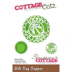 Cottage Cutz Gift Tag Topper Cutting Die