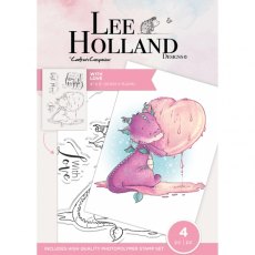 Lee Holland Photopolymer Stamp - With Love