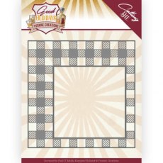 Yvonne Creations - Good Old Days - Checkered Frame Die
