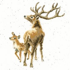 Bothy Threads Wild At Heart Hannah Dale Wrendale Deer Counted Cross Stitch Kit XHD72