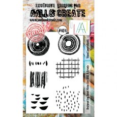 Aall & Create A6 Stamp #404 - Visual Ingredients