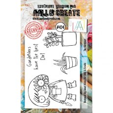 AALL and Create A7 Stamp Set #424 - The Gardener