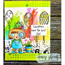 AALL and Create A7 Stamp Set #424 - The Gardener