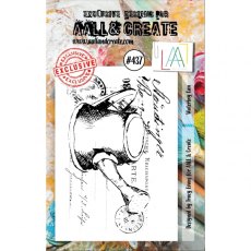 Aall & Create A7 Stamp #437 - Watering Can