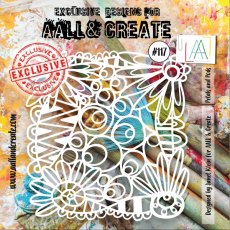 Aall & Create 6'x6' Stencil #117 - Petals & Pods