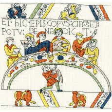 Bothy Threads The Bishops Feast Bayeux Tapestry Counted Cross Stitch Kit XBT3