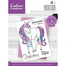 Crafters Companion Photopolymer Stamp - Believe in Magic
