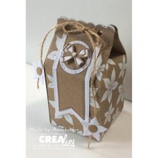 Crealies Create A Box Mini Die No. 06, Milk Carton CCABM06