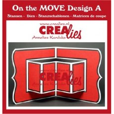 Crealies On the MOVE Dies No. 1, Design A CLMOVE01