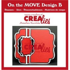 Crealies On the MOVE Dies No. 2, Design B Swing Along CLMOVE02