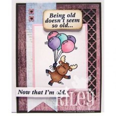 Riley & Co Funny Bones Stamp – Balloons Riley RLY-058