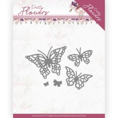 Precious Marieke - Pretty Flowers - Pretty Butterflies Dies
