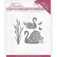Precious Marieke - Pretty Flowers - Pretty Swans Dies