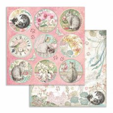 Stamperia Orchids and Cats 8x8” Paper Pack (SBBS26)
