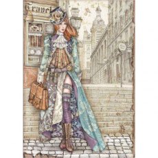 Stamperia A4 Rice Paper Lady Vagabond DFSA4518 – 5 for £9.99