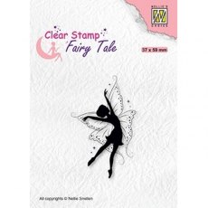 Nellies Choice Clear Stamp - Fairy Tale 19 "Dancing elf" FTCS021