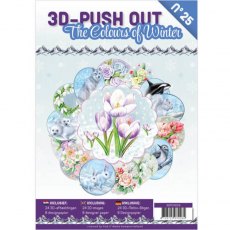 3D Push Out Book 25 - The Colours Of Winter