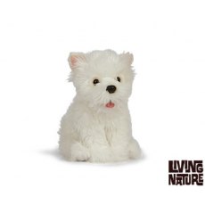 Living Nature 20cm West Highland Terrier Westie Soft Toy Dog AN456