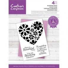 Crafters Companion Photopolymer Stamp - Blooming Heart