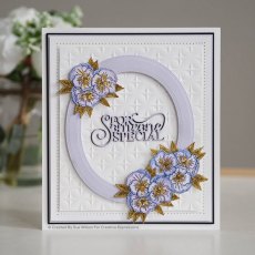 Creative Expressions Sue Wilson Pansy Trio StampCuts Die