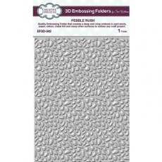 Creative Expressions Pebble Rush 5 3/4 in x 7 1/2 in 3D Embossing Folder