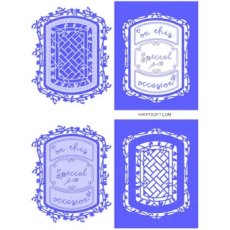 Tonic Studios Chalkboard Special Occasion Die and Stamp Set