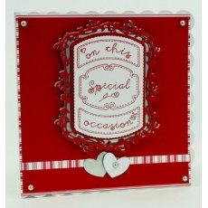 Tonic Studios Chalkboard Special Occasion Die and Stamp Set