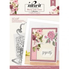 Nitwit Bloom with Grace - Stamp & Die Set