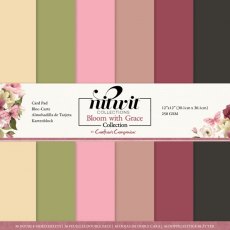 Nitwit Bloom with Grace - 12”x12” Card Pad