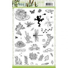 Amy Design - Friendly Frogs Clear Stamp