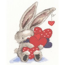 Bothy Threads Bebunni Whole Lot Of Love Counted Cross Stitch Kit  XBB21