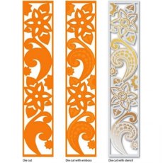 Tonic Studios Decorative Daffodil Double Detail Die and Stencil Set