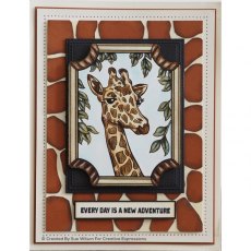 Creative Expressions Sue Wilson Safari Collection Giraffe Craft Die