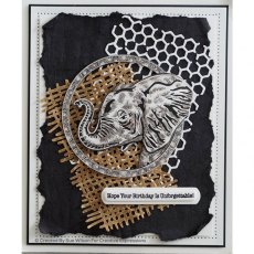 Creative Expressions Sue Wilson Safari Collection Elephant Craft Die