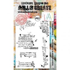 Aall & Create A6 Stamp #457 - Background Voices