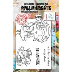 Aall & Create A7 Stamp #472 - Time Warp