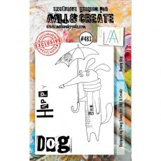 Aall & Create A7 Stamp #483 - Happy Dog