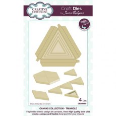 Creative Expressions Jamie Rodgers Canvas Collection Triangle Die